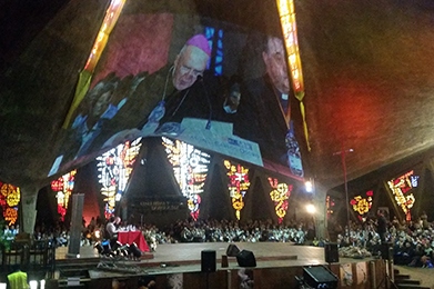 Megafonía y video proyección: Encuentro Nacional del Año de la Vida Consagrada